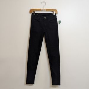 AMERICAN EAGLE OUTFITTERS black jegging stretch jeans